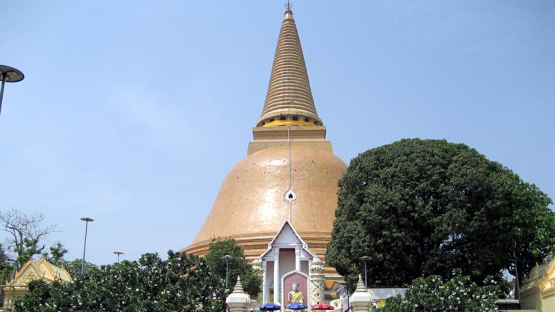 Nakhon Pathom, Pagoda, Pathomachedi, travel, thailand